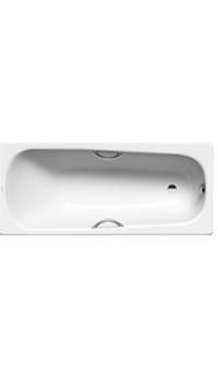 Стальная ванна KALDEWEI Saniform Plus Star мод. 337, 180x80 + отв.под ручки + easy-clean