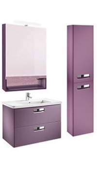Комплект мебели ROCA Gap 70 фиолетовый