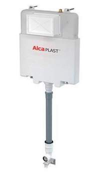 Смывной бачок скрытого монтажа ALCA PLAST Basicмodul Slim A1112B