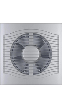 Вентилятор вытяжной DICITI Slim 4C Gray Metal обратный клапан