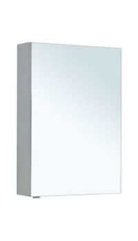 Зеркальный шкаф AQUANET Алвита New 60 серый матовый