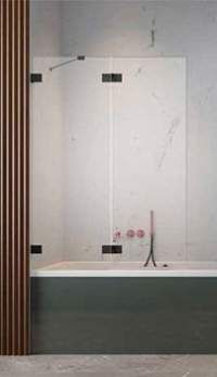 Шторка для ванны RADAWAY Essenza Pro Black PND II L 110x150