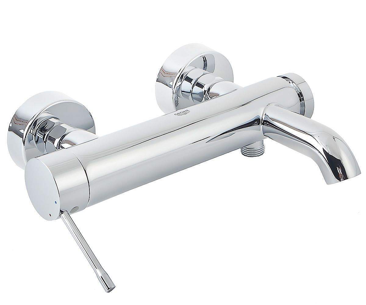 Grohe essence 33624001 однорычажный с подключением душа