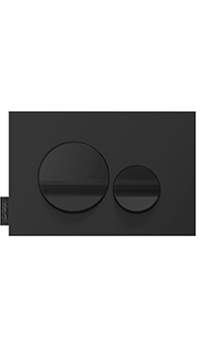 Кнопка смыва JACOB DELAFON E20859-7-BMT матовый черный и глянцевый черный